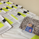 Latino voter lists at Hillary Clinton campaign office in Fort Worth